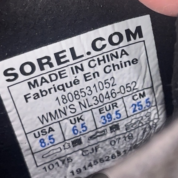 Sorel Women’s Lexie Wedge Waterproof Lug Sole Boots Size 8.5 - Picture 11 of 12